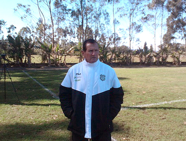Jaime Casagrande no treino do Figueirense (Foto: Divulgação / Site Oficial)