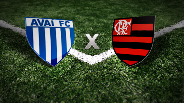 Acompanhe em Tempo Real Avaí 0 x 0 Flamengo (Editoria de Arte/Globoesporte.com)