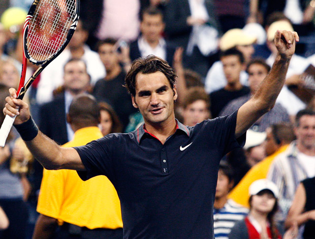 Roger Federer tênis US Open estreia (Foto: Reuters)