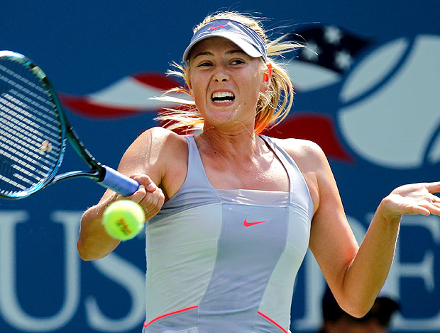 Maria Sharapova tênis US Open contra Flavia Pennetta (Foto: Reuters)