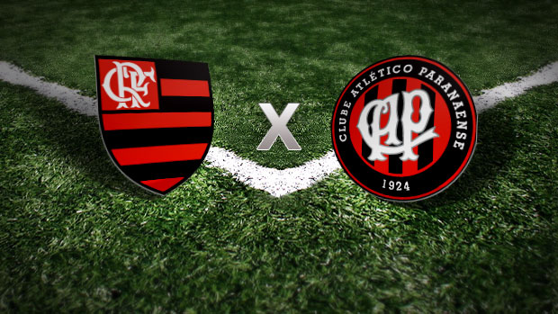 Acompanhe em Tempo Real Flamengo 0 x 0 Atlético-PR (Editoria de Arte / GLOBOESPORTE.COM)