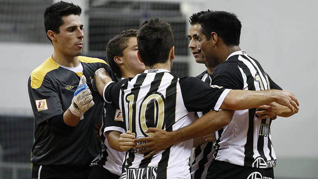 Santos goleia o Minas pela Liga Futsal (Foto: Divulgação/Santos FC)