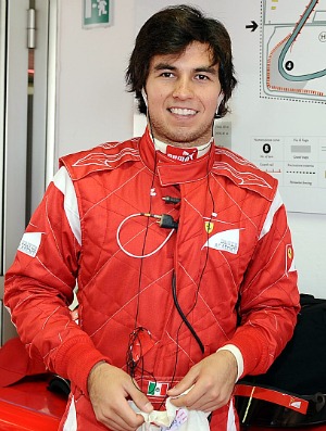 Sergio Pérez teste Ferrari Fiorano (Foto: Divulgação)