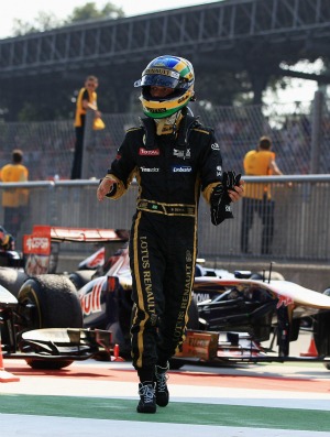 fórmula 1 Bruno Senna nono no GP da Itália (Foto: Getty Images)