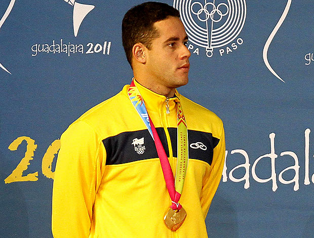 natação thiago pereira 400m medley medalha de ouro (Foto: Jefferson Bernardes / Vipcomm)