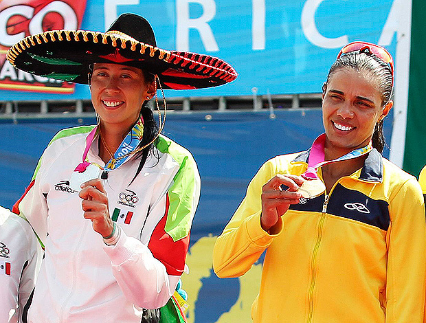 juliana mexicana vôlei de praia (Foto: Reuters)