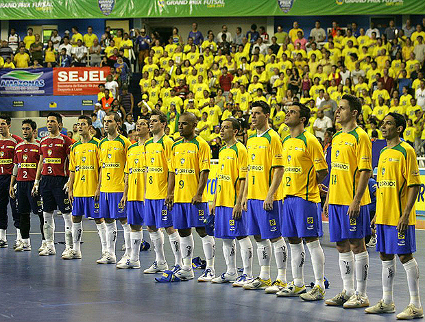 seleção brasileira Grand Prix de Futsal (Foto: Zerosa Filho-CBFS)
