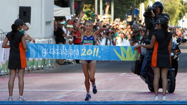 Pan maratona Adriana da Silva (Foto: Divulgação/Jefferson Bernardes/Vipcomm)