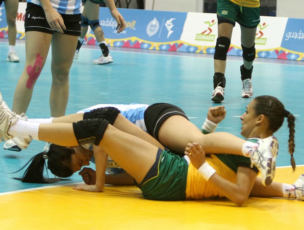 Pan handebol feminino final Brasil x Argentina (Foto: Divulgação/Jefferson Bernardes/Vipcomm)
