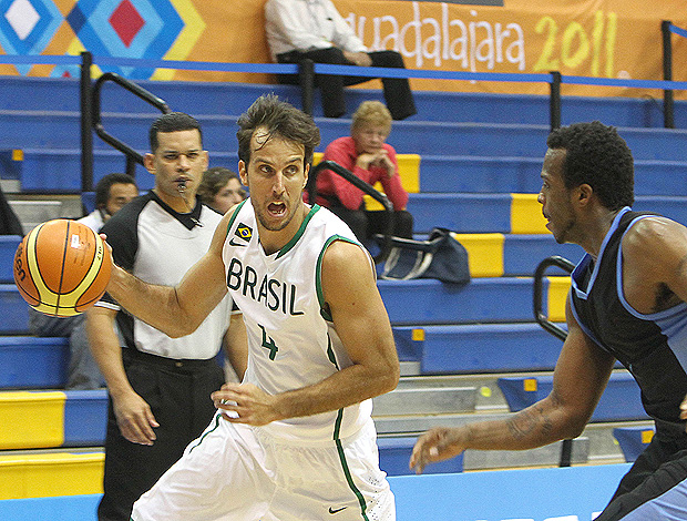 marcelinho machado  brasil x uruguai basquete  Jogos Pan-americanos de Guadalajara (Foto: Jefferson Bernardes/VIPCOMM)