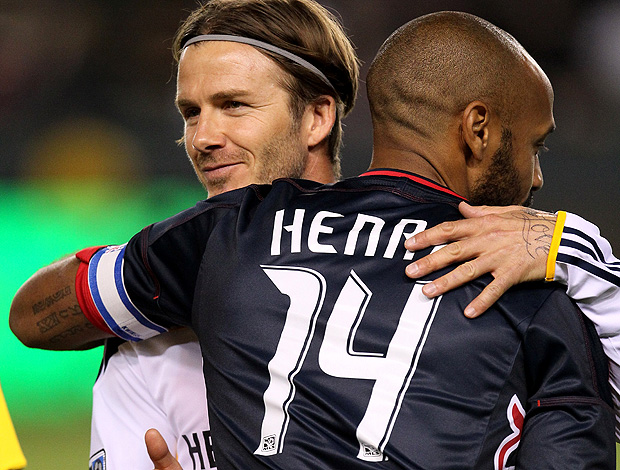 donovan beckham los angales galaxy henry new york red bull  (Foto: Agência Getty Images)