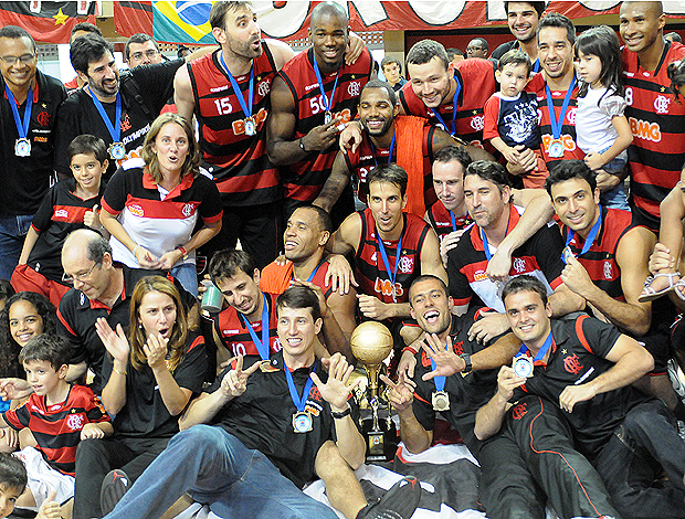 flamengo campeão basquete (Foto: Alexandre Vidal - Fla Imagem)