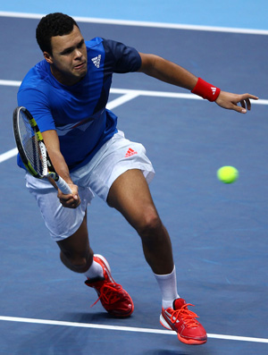 Jo-Wilfried Tsonga tênis ATP Finals Londres  (Foto: Getty Images)