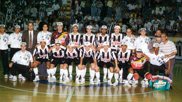 Atlético-MG, campeão da Liga Futsal nos anos 90 (Foto: Divulgação)