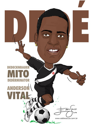 Caricatura do Dedé do Vasco (Foto: Divulgação)
