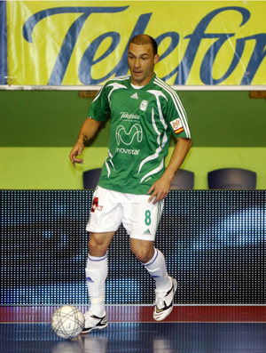Schumacher, jogador de futsal do Inter Movistar, da Espanha (Foto: Reprodução Facebook)