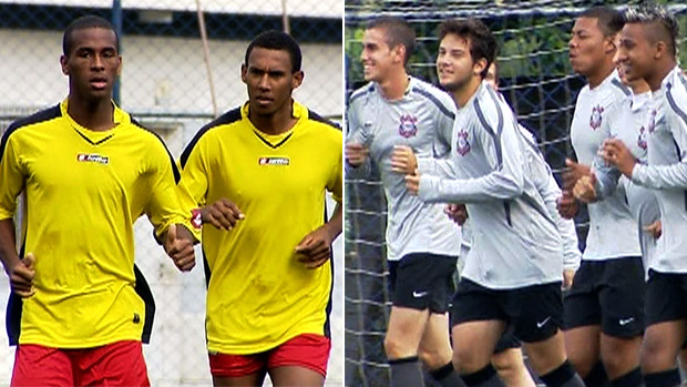 Copinha Corinthians e Flamengo-SP SporTV News (Foto: Reprodução SporTV)