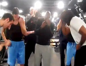 FRAME dança Denver Nuggets NBA blog (Foto: Reprodução / Youtube)