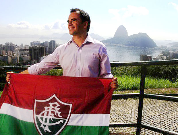 Rodrigo Caetano no Fluminense (Foto: Divulgação / Site Oficial do Fluminense)