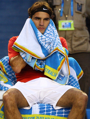 Roger Federer tênis Australian Open semifinal (Foto: AP)