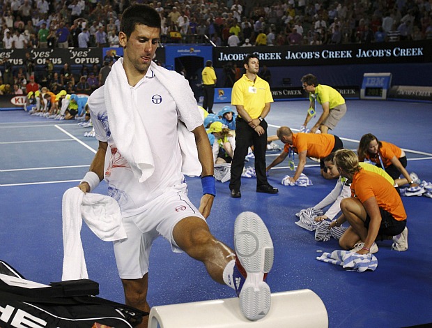 Novak Djokovic Australian Open final tênis (Foto: Reuters)