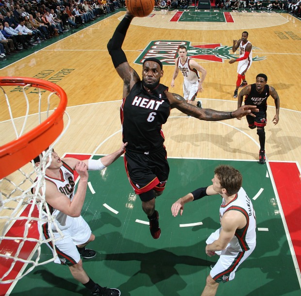 LeBron James NBA Miami Heat (Foto: Getty Images)