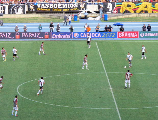 Matéria tática Vascox Fluminense 02 (Foto: Gustavo Rotstein / Globoesporte.com)