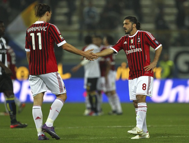 Gattuso Ibrahimovic Milan Parma (Foto: Getty Images)