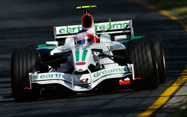 Barrichello chegou em sexto, mas foi desclassificado após a prova em 2008 (Foto: Getty Images)