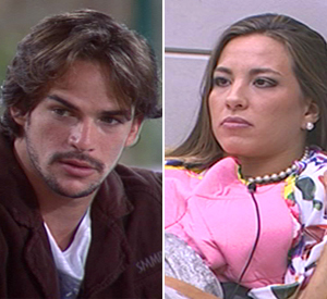 Rodrigo e Michelly recebem mais votos e são eliminados (BBB/TV Globo)