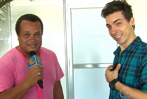 Claudinho Delícia e Di Ferrero (Foto: Caldeirão do Huck/ TV Globo)