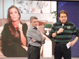 ivete miningite (Foto: Domingão do Faustão / TV Globo)