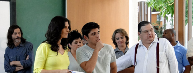 reunião de pais (Foto: Malhação/ TV Globo)