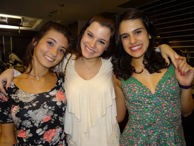 Júlia Oristanio; Alice Wegmann; Luiza Casé (Foto: Malhação / TV Globo)