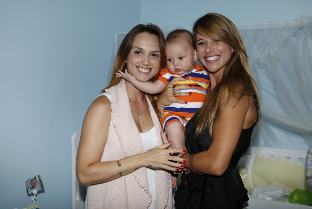 Fernanda, Dany e Zion (Foto: Caldeirão/TV Globo)