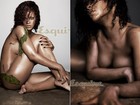 Muito sexy! Rihanna posa nua para revista