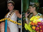 Mulher Maçã é coroada rainha de bateria no Rio de Janeiro