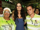 Miss Brasil está de olho no posto de rainha de bateria da Mocidade
