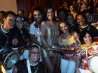 Luma de Oliveira vai a final de samba-enredo da Estácio de Sá