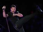 Ricky Martin mostra elasticidade em show de encerramento do Pan

