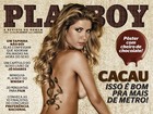 'Playboy' divulga capa com a ex-BBB Cacau