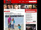 Site mostra médico de Michael na praia com a namorada e o filho