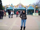 Ariadna posta foto antiga de viagem a Disney: 'Realizei sonho de criança'