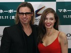 Angelina Jolie e Brad Pitt vão juntos a pré-estreia em Tóquio