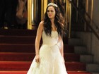 Leighton Meester, de 'Gossip Girl', grava série vestida de noiva