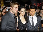 Kristen Stewart e Robert Pattinson vão à première de 'Amanhecer' em Londres