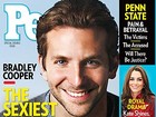 Eleito mais sexy por revista, Bradley Cooper diz: 'minha mãe vai ficar feliz'