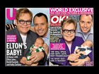 Jornal: Elton John tem medo que filho fique 'estigmatizado' por ter dois pais