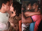 Ex-BBB Ariadna troca beijos com affair em boate carioca