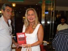 Vera Fischer vai a lançamento de livro no Rio